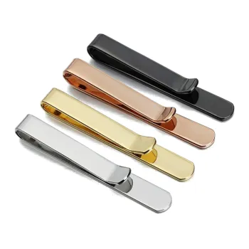 Custom Brass Tie Bar Clips for Wholesalers | Yibao CN; GUA