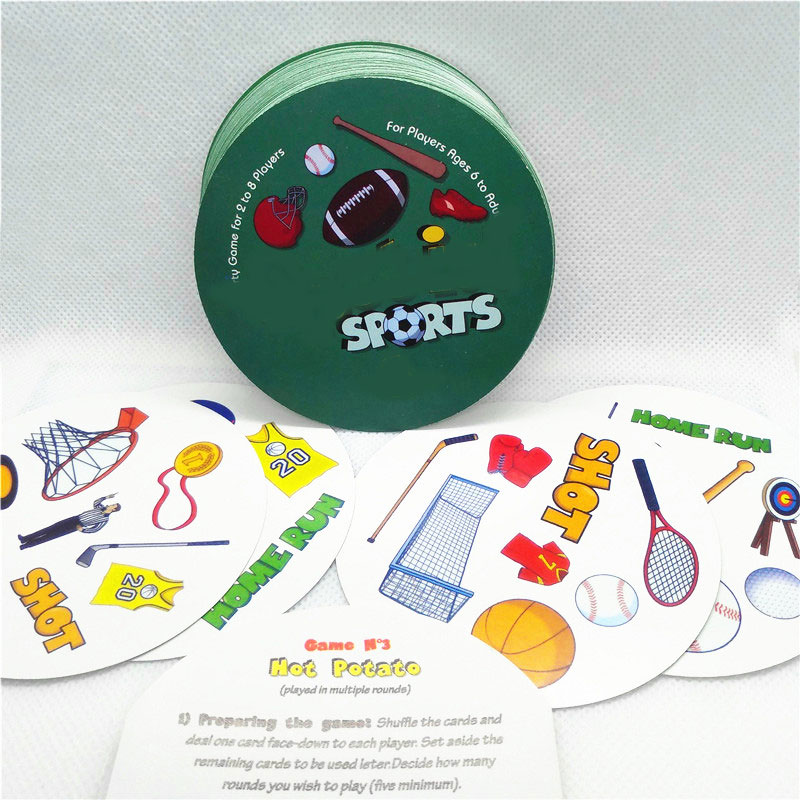 2020 spot board games enjoy it card game with English guide for kids family party most classic Dobble it cards game
