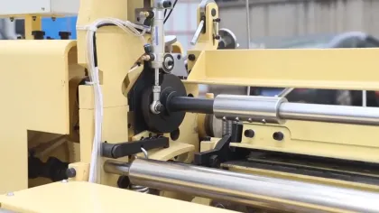 Changzhou HuaEn ZJ 217 fantasy fabric pleating machine