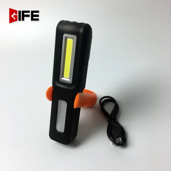 GF-7051 USB rechargeable 3w cob work light led home lights