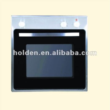 professional big size built in double convection electric oven