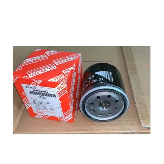 China Wholesale High Tenacity Oil Filter for Corolla