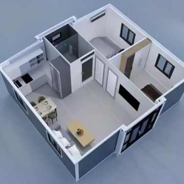 20ft Dual-Wing Expandable Folding House Container Living Unit