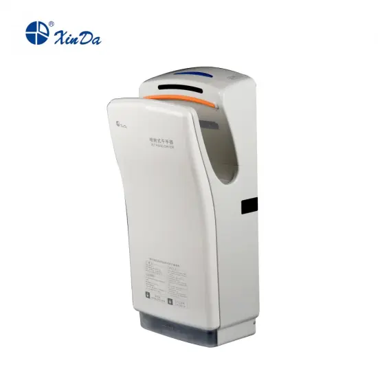 CPU-controlled hand dryer with disinfection function