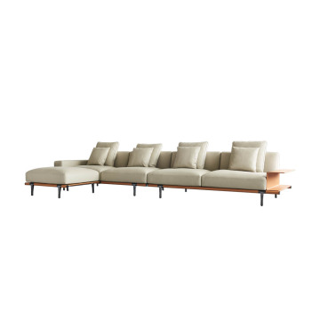 einzigartiger Stil High -End -Sofa Samt Bankett Hausmöbel Hochwertiges Innensofa Set