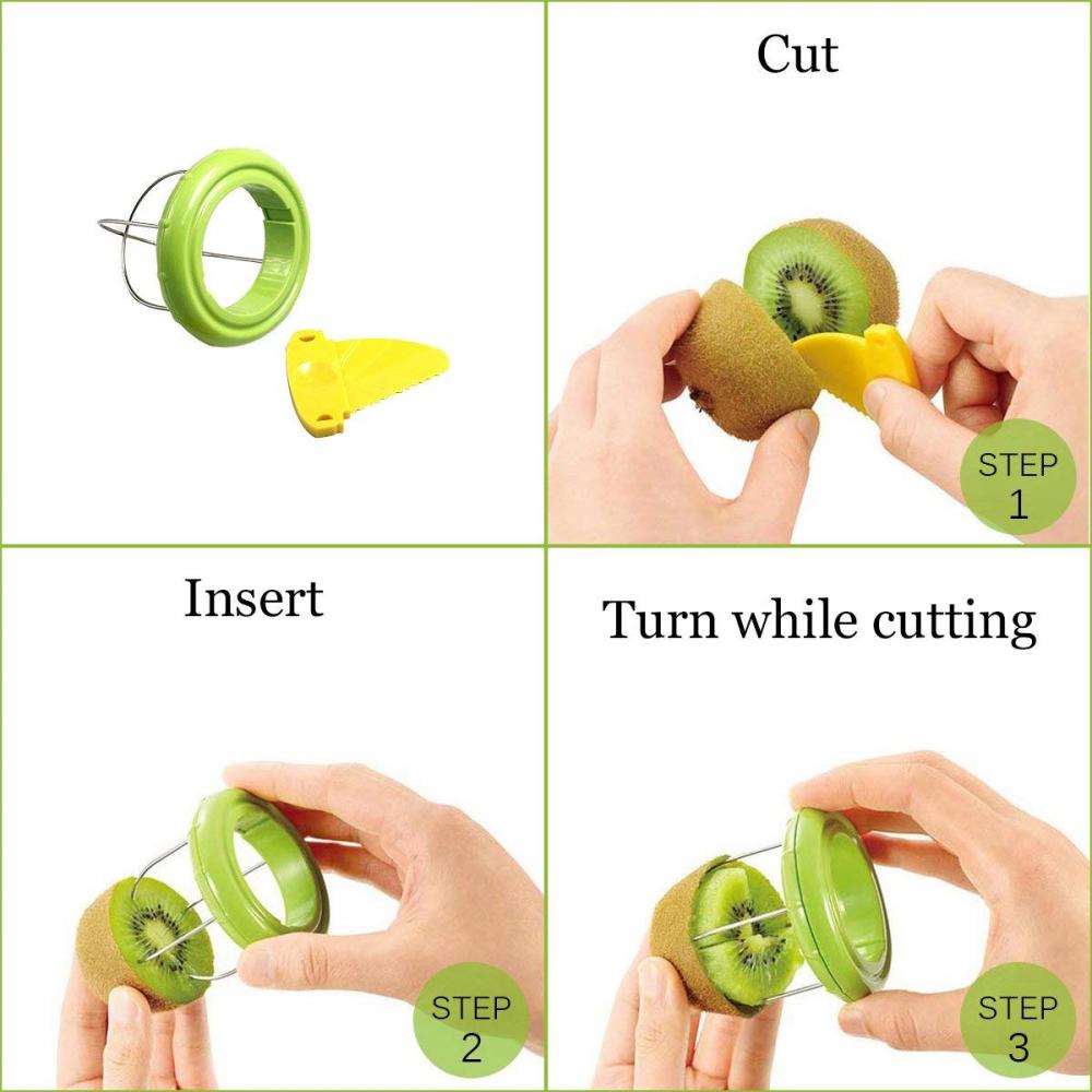 Kiwi Peeler Slicer Cutter Fruit Corers Separator