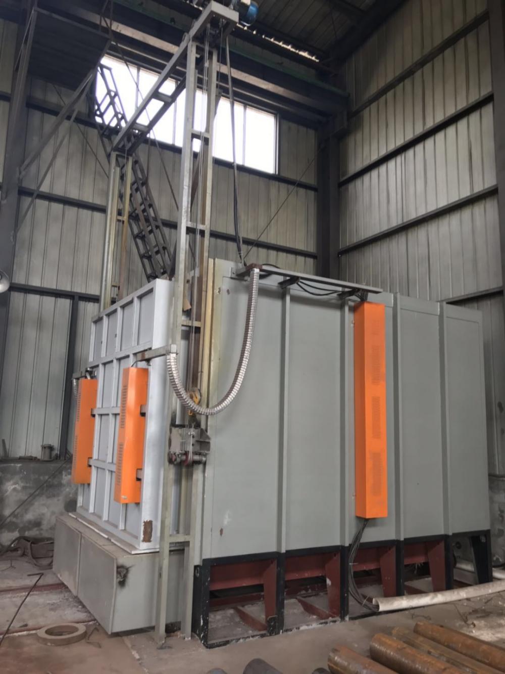 Heat treatment bogie hearth type annealing furnace