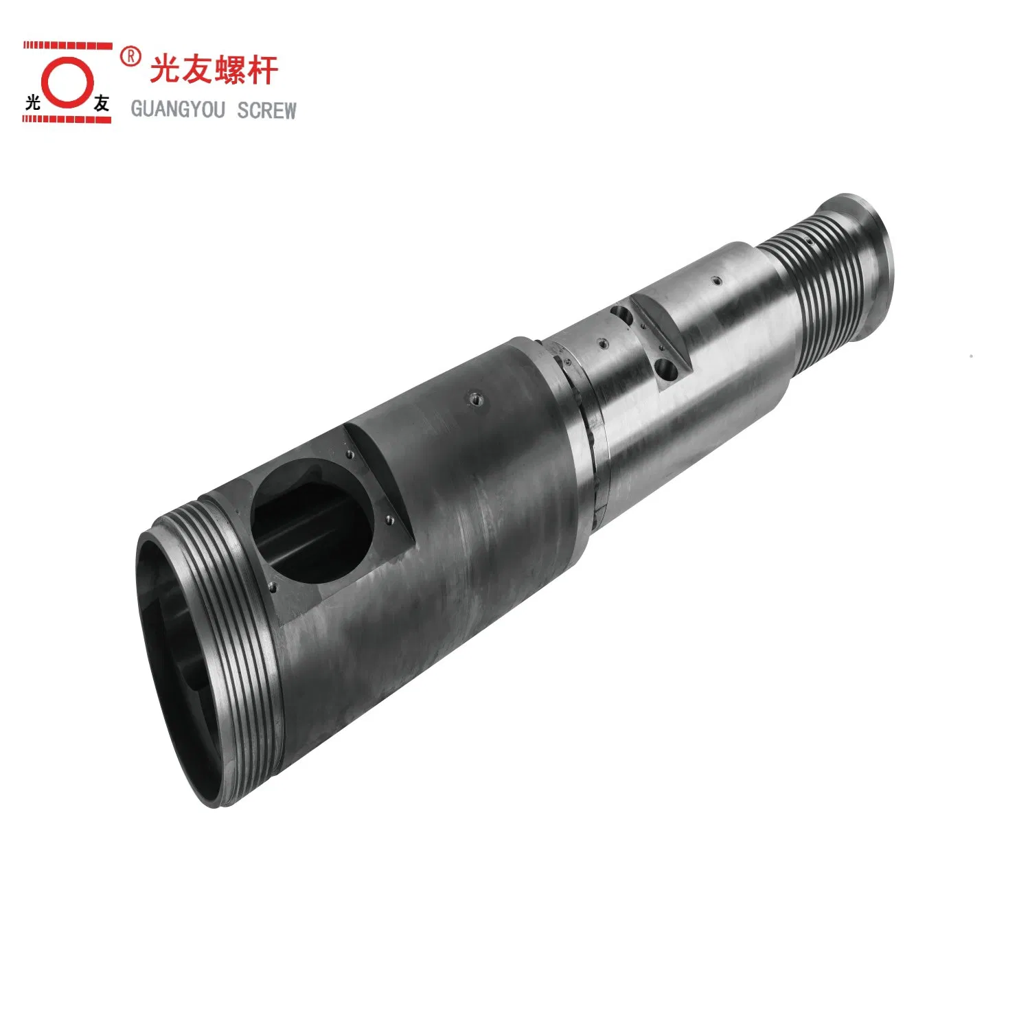 Matibay na bimetallic conical twin screw at bariles para sa plastic pipe extrusion line