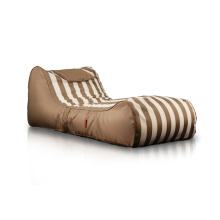 Outdoor lounge meubilair grote zitzak bed