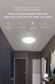 Éclairage de forme ronde LED Light Light pour la chambre
