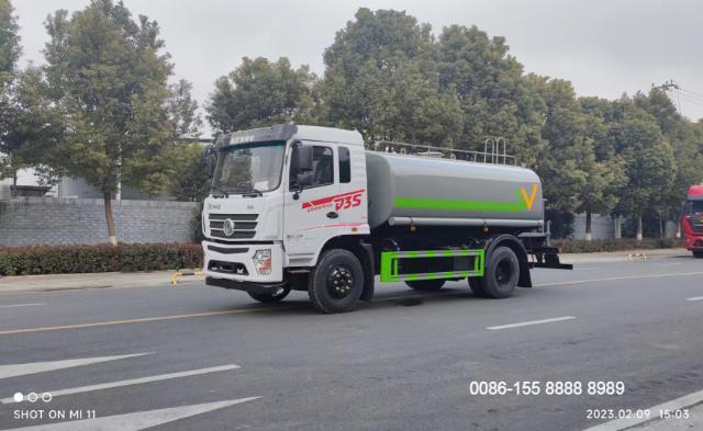 Dongfeng Green Spray Truck 4 Jpg