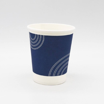 Copos descartáveis ​​de suco de chá de alta velocidade, formando uma xícara de papel