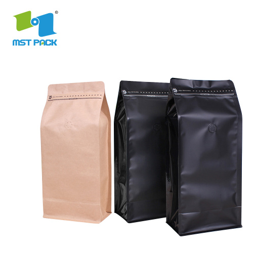 Stand Up Pouch With Degassing And Zipper