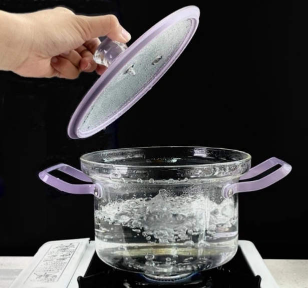 Glass Cooking Pot Glass Cooking Pot