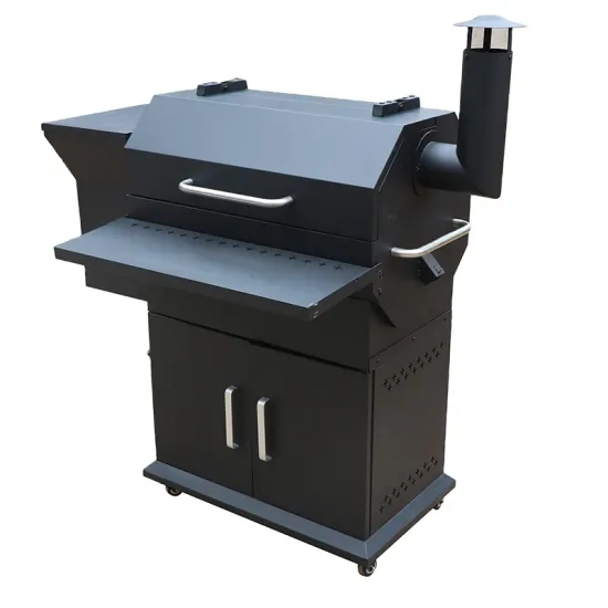 Heavy Duty Wood Pellet Grill & Smoker 7 in 1 BBQ Grill Digital Temperature Control Pellet Grill