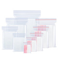 Transparent Plastic zipper Storage Packaging Bag