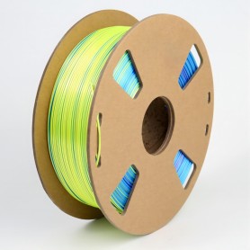 Tri-Color Silk PLA 3D Printer Filament