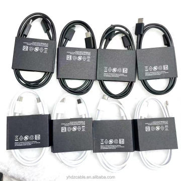 كابل USB C 3ft 1M لـ Samsung S21/S10/Note20 - 5A الشحن السريع ونقل البيانات
