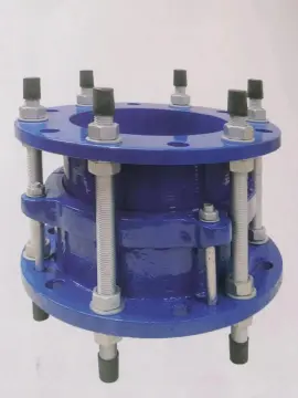 Flange dismantling joint and flange adaptor