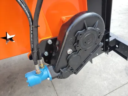 BEIYUAN Machinery Twin Vertical Auger Manure Spreader for Cattle Farms