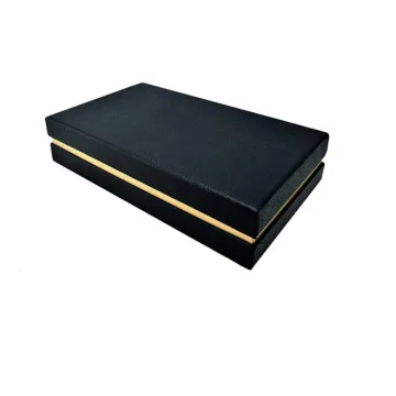 Black Fancy Paper Base and Top Gift Box