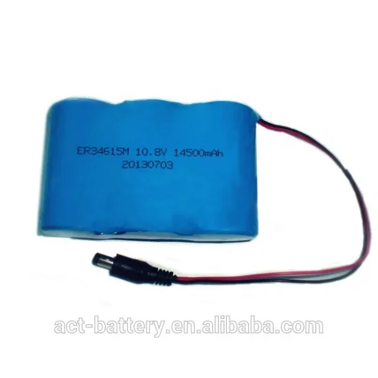D size LSH20 3S1P 14.5Ah 10.8V lithium battery pack er34615m