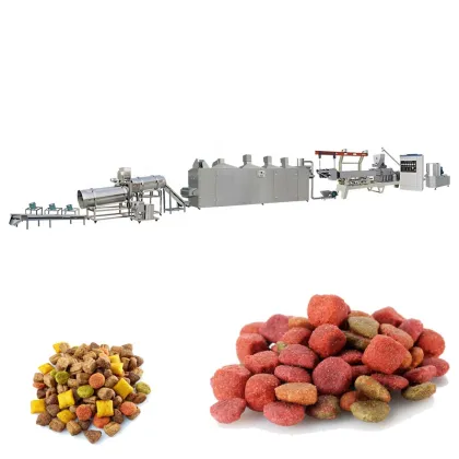 500 kg/h Pet Snacks Food Production Line