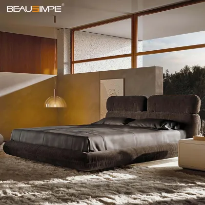 Libra Queen Storage Bed in Italian Minimalist Design