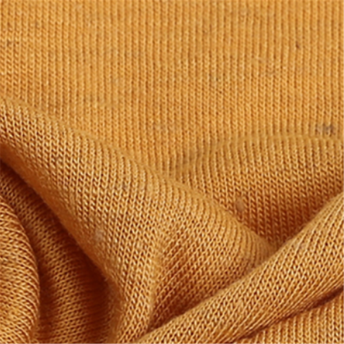 Wholesale Softly Coarse Knitting Linen Jersey Fabric