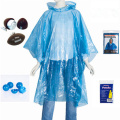 waterproof disposable rain poncho for travelling