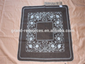 Oval polyester table cloth