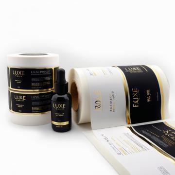 Pegatizas de logotipo personalizadas: calcomanías de transferencia UV para la marca de perfume
