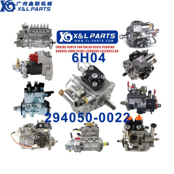 Professional Manufactured Excavator Parts 294050-0022 Diesel Fuel Injector Pump For ISUZU