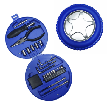 24pcs Mini Repair Tool Set for Cars: 2022 Hot Sale Stock Products at Cheap Prices - Perfect Gift for 4s Shop and Tire Shape Needs