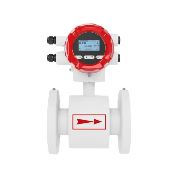 Stainless steel sanitary electromagnetic flowmeter