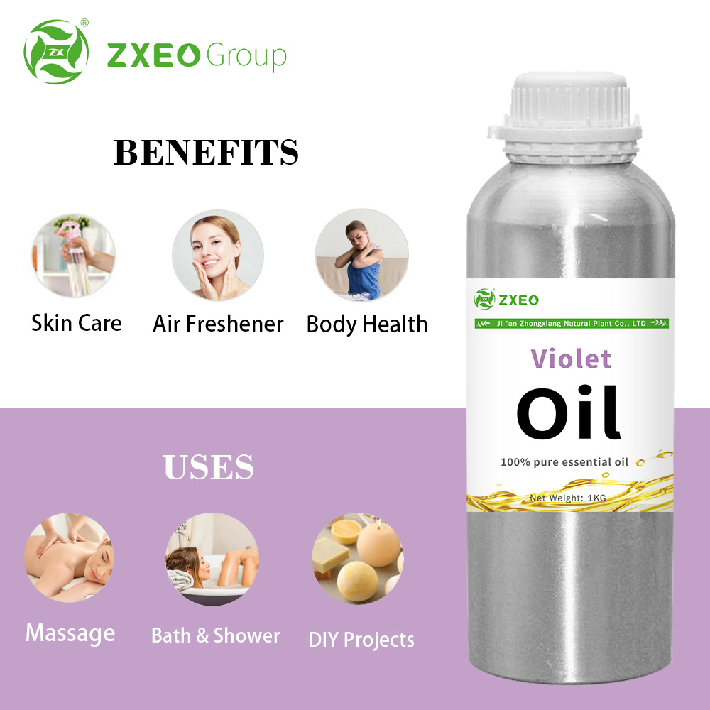 100% Pure Natural Violet Oil For Skin Body