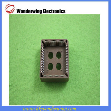 PLCC68 straight insert IC chip tower base integrated circuit socket (D6B4)