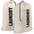 Canvas Large Cotton Laundry Bag