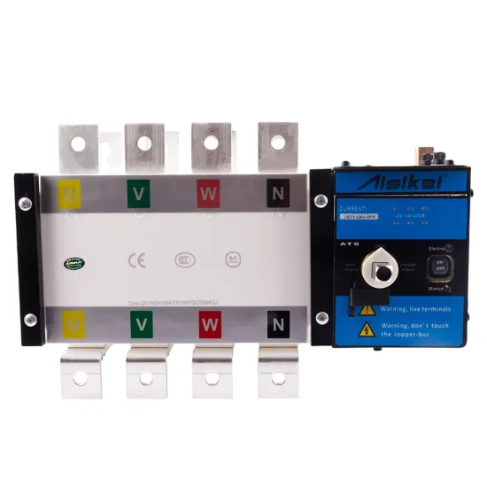 800A 4P Automatic Transfer Switch for Generator Sets - Smart Dual Power Transfer