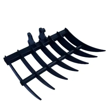 Custom Size Type Excavator Rake with Bucket Teeth: A Versatile Tool for Ground Works