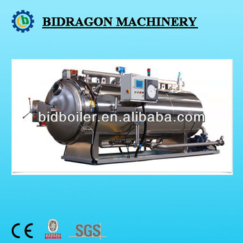 top supplier steam autoclave sterilizer for food industry