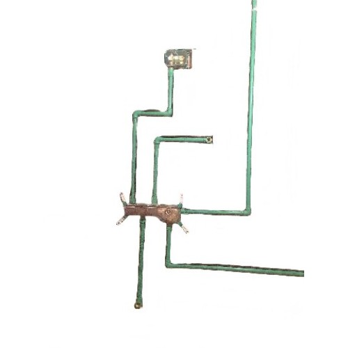 Eleganter Duschkopf aus Edelstahl