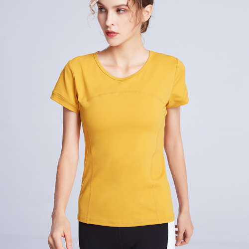 yoga short sleeve tops for women