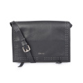 Structured Bag Women Mustard Cross Body Bag Black