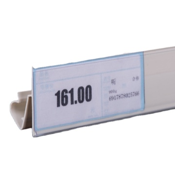 Hot Sale Clip-on Data Price Label Holder for Supermarket Shelves