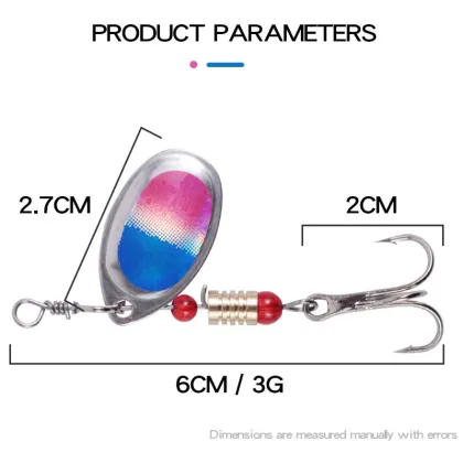 Hard Metal Fishing Baits for Trout: Lures and Spinner Bait