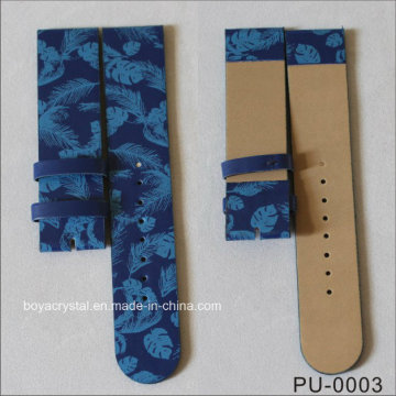 Hotsale Blue PU Watch Bank for Students-PU-0003