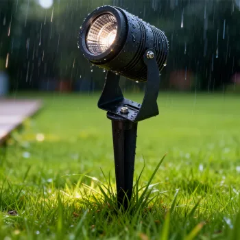 Dimming LED Spike Spotlight for Pathway Garden Landscape