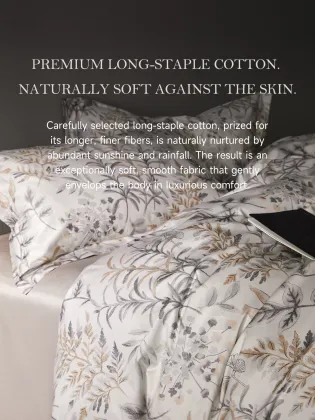 100s Reactive Printed Bedding Set