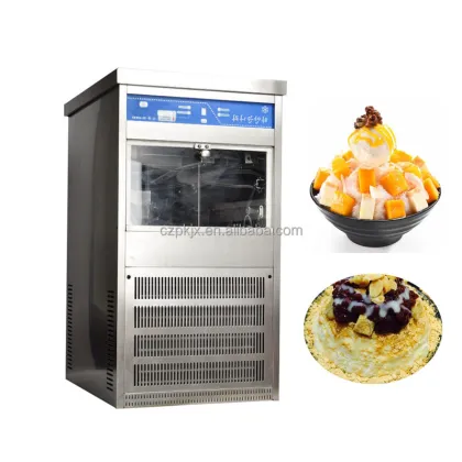 Commercial Stainless Steel Snowflake Making Chocolate Milk Snow Ice Machine